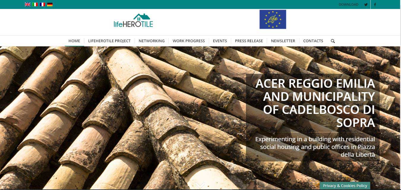 Life-Herotile website beWarrant European Funding Division